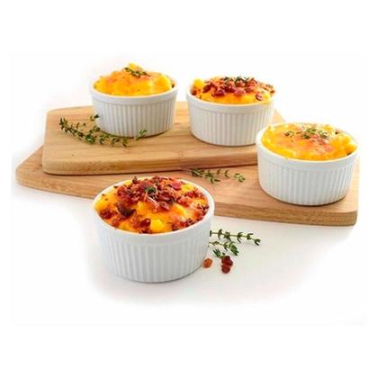 Ramekin Porcelana Branca 77ml Restaurante Liso Cor Branco - Terramada porcelanas Imagem de Ramekin Porcelana Branca 77ml Restaurante Liso Cor Branco