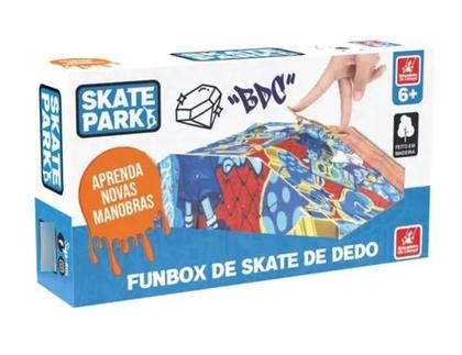 Imagem de Rampa Miniatura Funbox De Skate De Dedo Skatepark Street