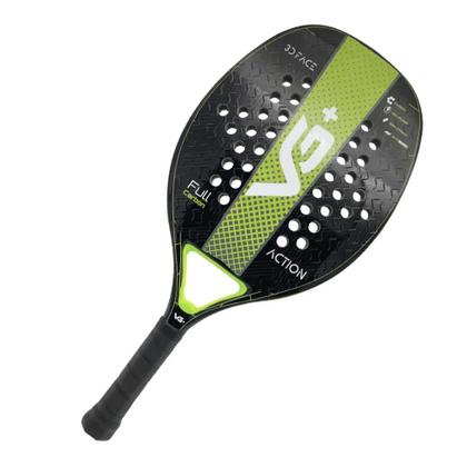 Imagem de Raquete de Beach Tennis Action Full Carbon Verde Vg Plus