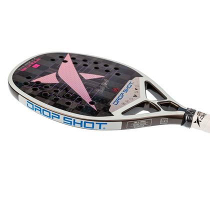 Imagem de Raquete de Beach Tennis Drop Shot Conqueror 12.0 BT Nicole Nobile Preta
