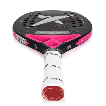 Imagem de Raquete de Beach Tennis Drop Shot Conqueror 13 Tech Preta e Rosa