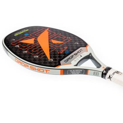 Imagem de Raquete de Beach Tennis Drop Shot Premium 4.0 BT Thales Branco