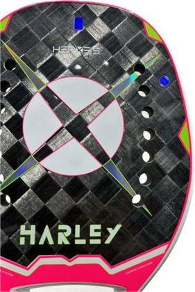 Imagem de Raquete De Beach Tennis Heroes Harley 2025 Carbono 18k