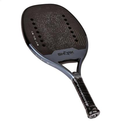 Imagem de Raquete de Beach Tennis Shark Black Pro 2025 + Capa