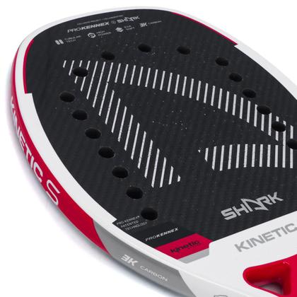 Imagem de Raquete de Beach Tennis Shark Kinetic S Red