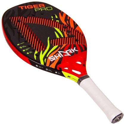 Imagem de Raquete de Beach Tennis Shark Tiger 3 Carbono 3k 