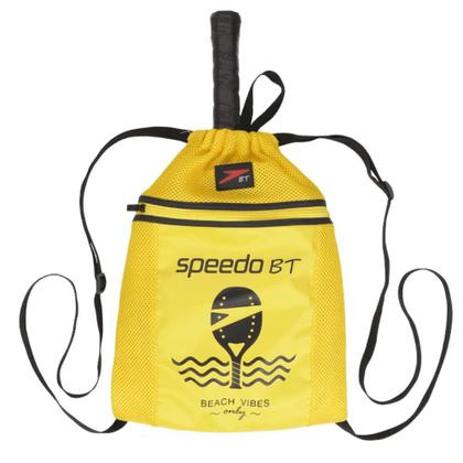 Imagem de Raquete de Beach Tennis Speedo 12K Yellow Power + Beach Bag Yellow