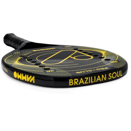 Imagem de Raquete De Beach Tennis Vammo Pro Club Preta