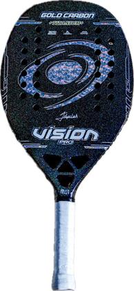 Imagem de Raquete de beach tennis Vision GOLD CARBON TITANIUM 2026 Felipe Loch