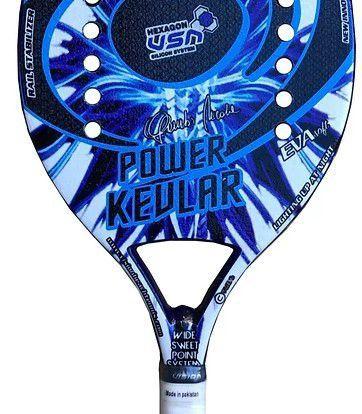 Raquete de Beach Tennis Vision Power Kevlar 2020 - Azul - Raquete