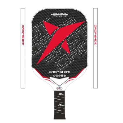 Imagem de Raquete de Pickleball Drop Shot Furia Attack PK Carbono 3k