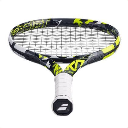 Imagem de Raquete De Tênis Babolat Aero Junior 26 Cinza e Amarela