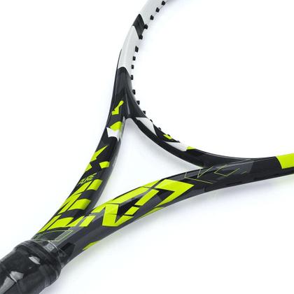 Imagem de Raquete de tênis Babolat Pure Aero Strung com Babolat Syn Gut