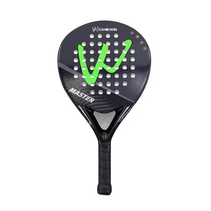 Imagem de Raquete de tênis de padel CAMEWIN em fibra de carbono 18k 360g + 10g