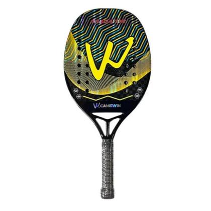 Imagem de Raquete de tênis de padel CAMEWIN em fibra de carbono 18k 360g + 10g