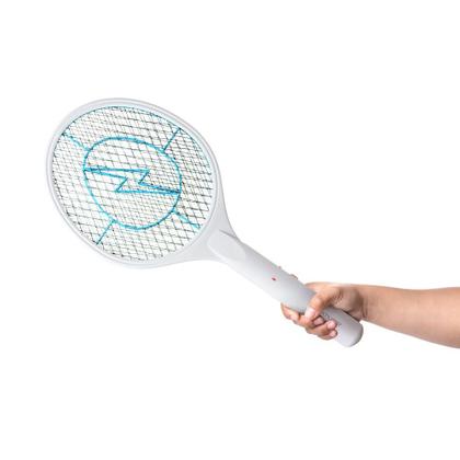 Imagem de Raquete Elétrica Mata Insetos Recarregável