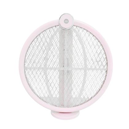 Imagem de Raquete Elétrica UV Recarregável Dobrável com Luz Atrativa