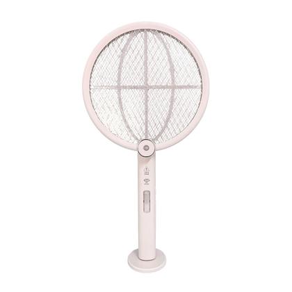 Imagem de Raquete Elétrica UV Recarregável Dobrável com Luz Atrativa