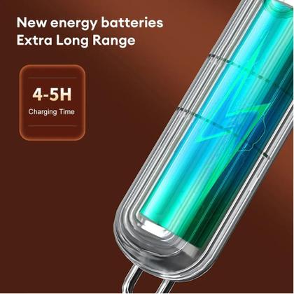 Imagem de Raquete Elétrico Mata Sozinho Mosquito Recarregável Luz Led