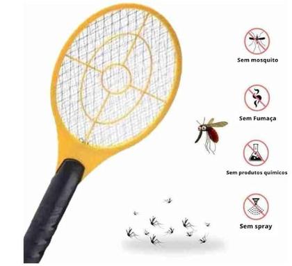Imagem de Raquete Mata Mosquitos - Cores Sortidas.