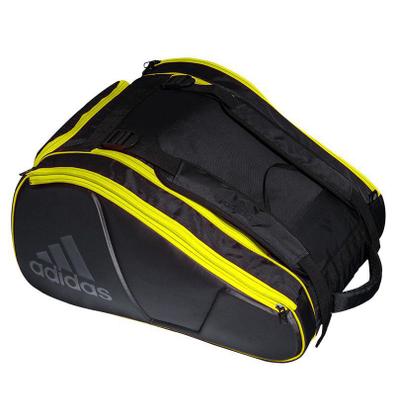 Imagem de Raqueteira Adidas Protour Para Padel e Beach Tennis Preta e Limão