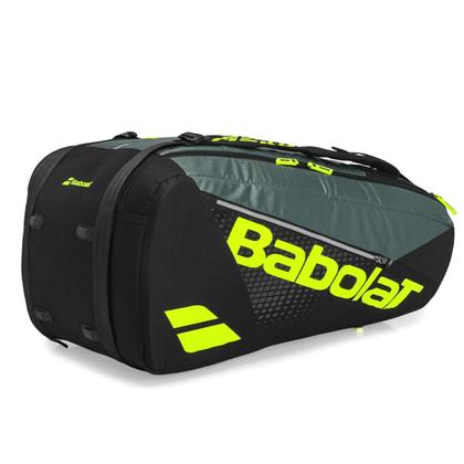 Imagem de Raqueteira Babolat Pure Aero Rh12 2026 Gen9 Preto e Limão