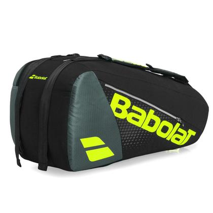 Imagem de Raqueteira Babolat Pure Aero Rh6 2026 Gen9 Preto e Limão