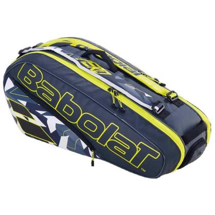 Imagem de Raqueteira Babolat Pure Aero X6 Preto e Amarelo