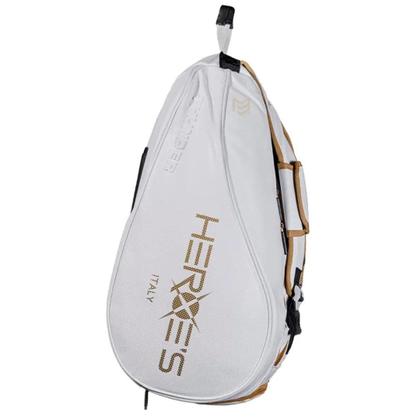 Imagem de Raqueteira De Beach Tennis Heroes Thunder Atlas 2025 Branca