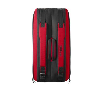 Imagem de Raqueteira de Tênis Wilson Super Tour Clash 9R Vermelho e Preto