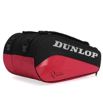 Imagem de Raqueteira Padel Dunlop Elite X8 Preto e Vermelho
