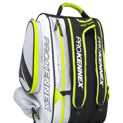 Imagem de Raqueteira Prokennex Cool Padel e Beach Branca Amarela e Preta