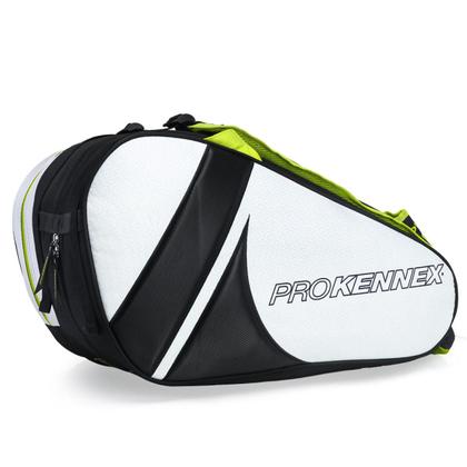 Imagem de Raqueteira Prokennex Cool Padel e Beach Branca Amarela e Preta