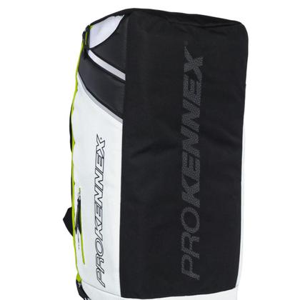 Imagem de Raqueteira Prokennex Cool Sport Academia Beach e Padel Branco Amarelo e Preta