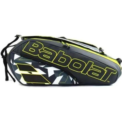 Imagem de Raqueteira pure aero x6 preto/amarelo babolat