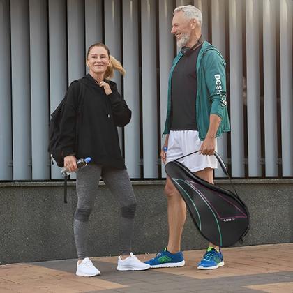 Imagem de Raqueteira Unique Plus Beach Tennis Para Até 2 Raquetes Atrio - ES433