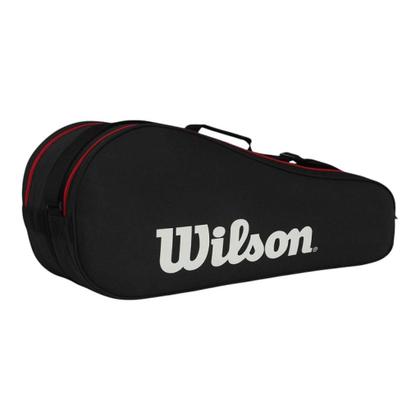 Imagem de Raqueteira Wilson Advantage 25 6Pack Preto e Vermelho