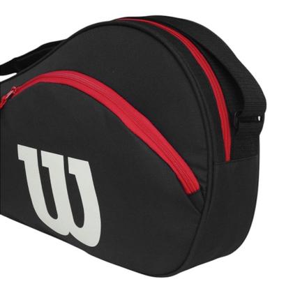 Imagem de Raqueteira Wilson Advantage 25 Preto e Vermelho