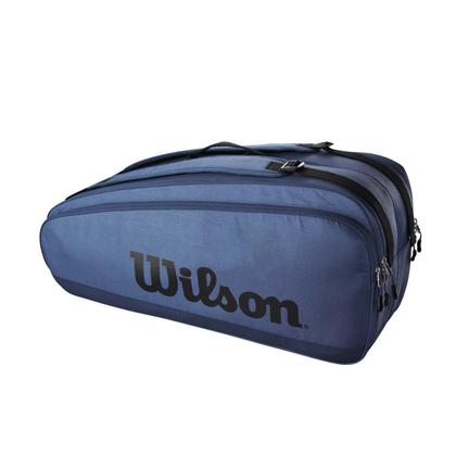 Imagem de Raqueteira Wilson Tour Ultra Azul e Preta X6