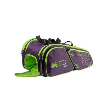 Imagem de Raqueteira ZEIQ Brave Roxa e Verde