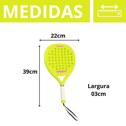 Imagem de Raquetes De Tênis C/ Bolinha Beach Tennis De Praia Jogo Brinquedo Infantil