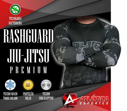 Imagem de Rash Guard Jiu Jitsu Skull ATL