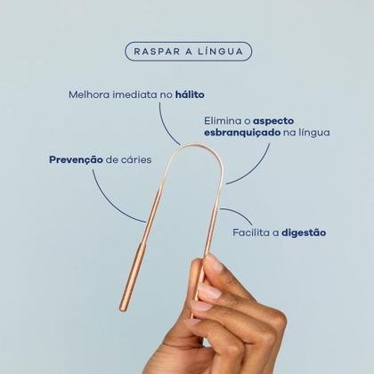 Imagem de Raspador de Língua de Cobre Alva