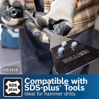 Imagem de Raspador de piso Bosch HS1418 Bulldog SDS-plus 5x11cm