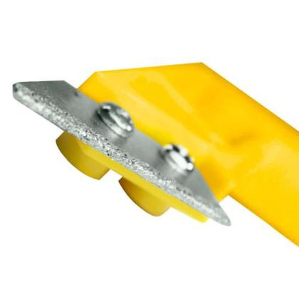 Imagem de Raspador de Rejunte 50mm em Tungstênio para Pisos e Azulejos - Cabo Anatômico