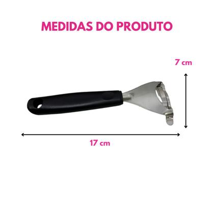 Imagem de Raspador Debulhador De Milho Manual Multiuso Removedor De Grãos Descascador Plainador Em Inox