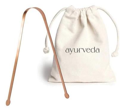 Imagem de Raspador lingua em cobre com Saquinho de algodão