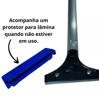 Imagem de RASPADOR PESADO COM CABO BRALIMPIA RM400 comprimento 60 cm