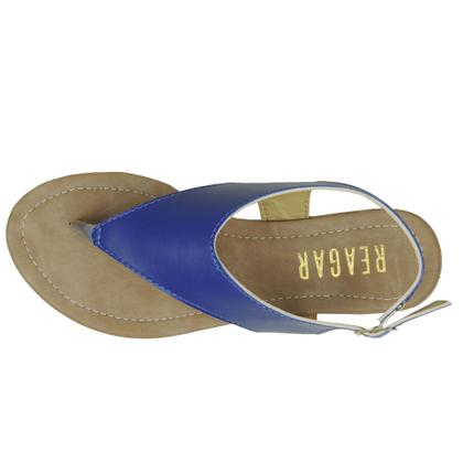 Imagem de Rasteira feminina Reagar Azul Marine Ref.:6538