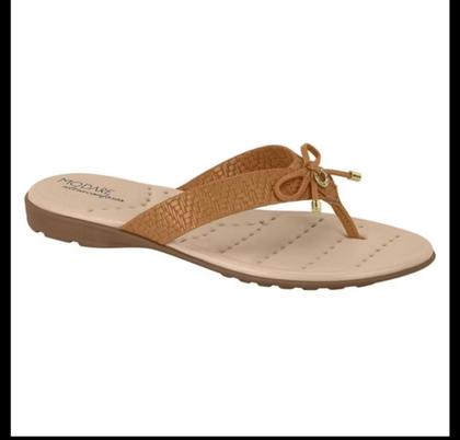 Imagem de Rasteira Modare Ultraconforto Com Laço Feminina 7053-138 - MODARE ULTRA CONFORTO